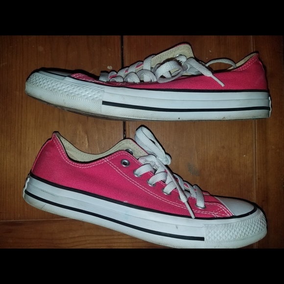Converse All Star Low Top Pink 7 - Picture 5 of 5